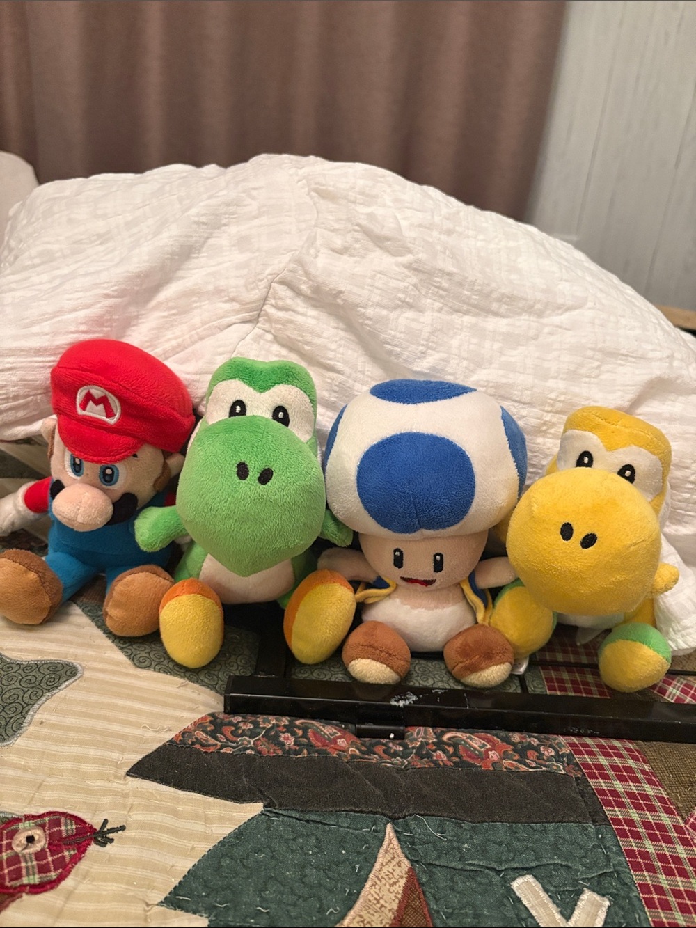 2010 Nintendo New Super Mario Bros. Plush set